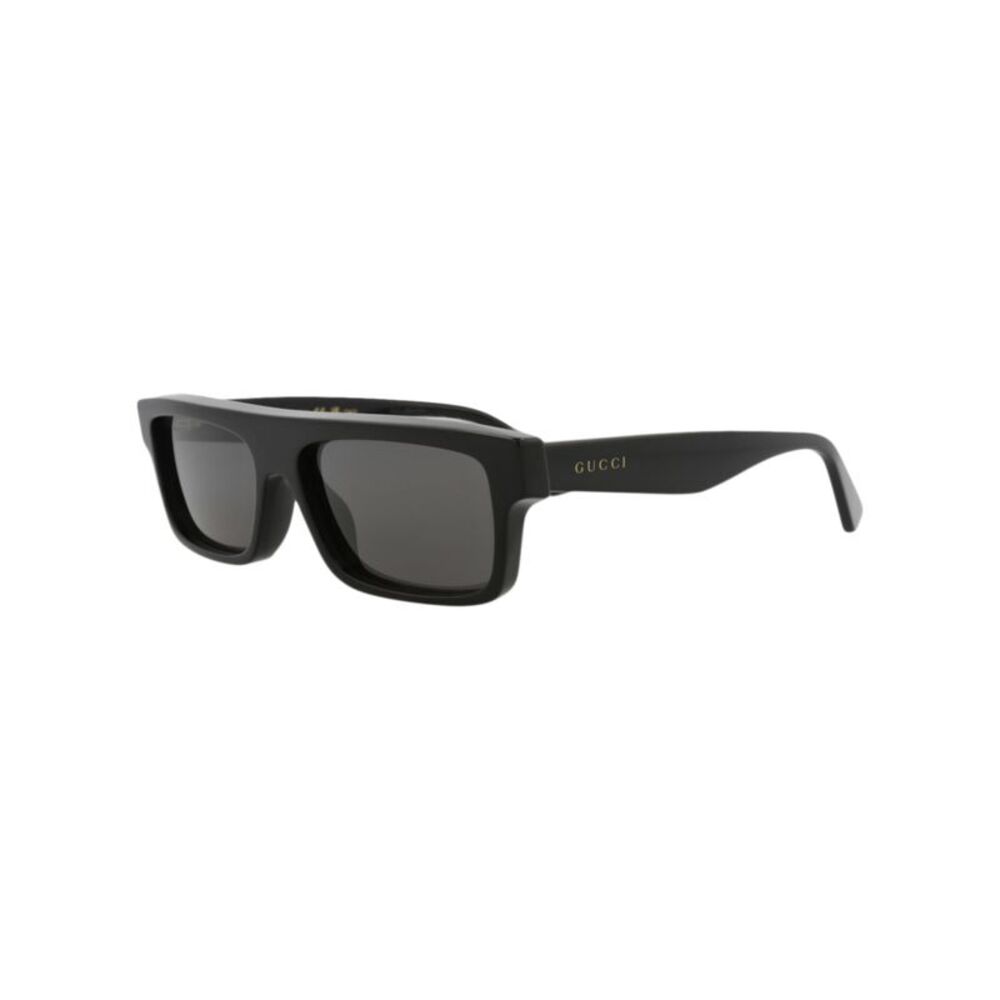 Gucci Square-Frame Recycled Acetate Sunglasses Black Mens - Picture 2 of 6